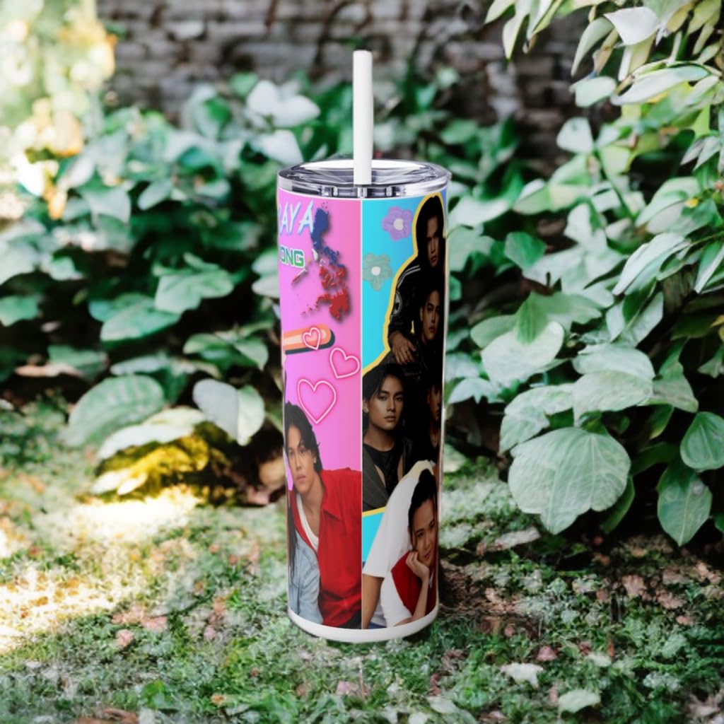 P-Pop Alamat 20 oz tumbler with colorful design, perfect for hot or cold drinks, ideal Filipino gift for teens.