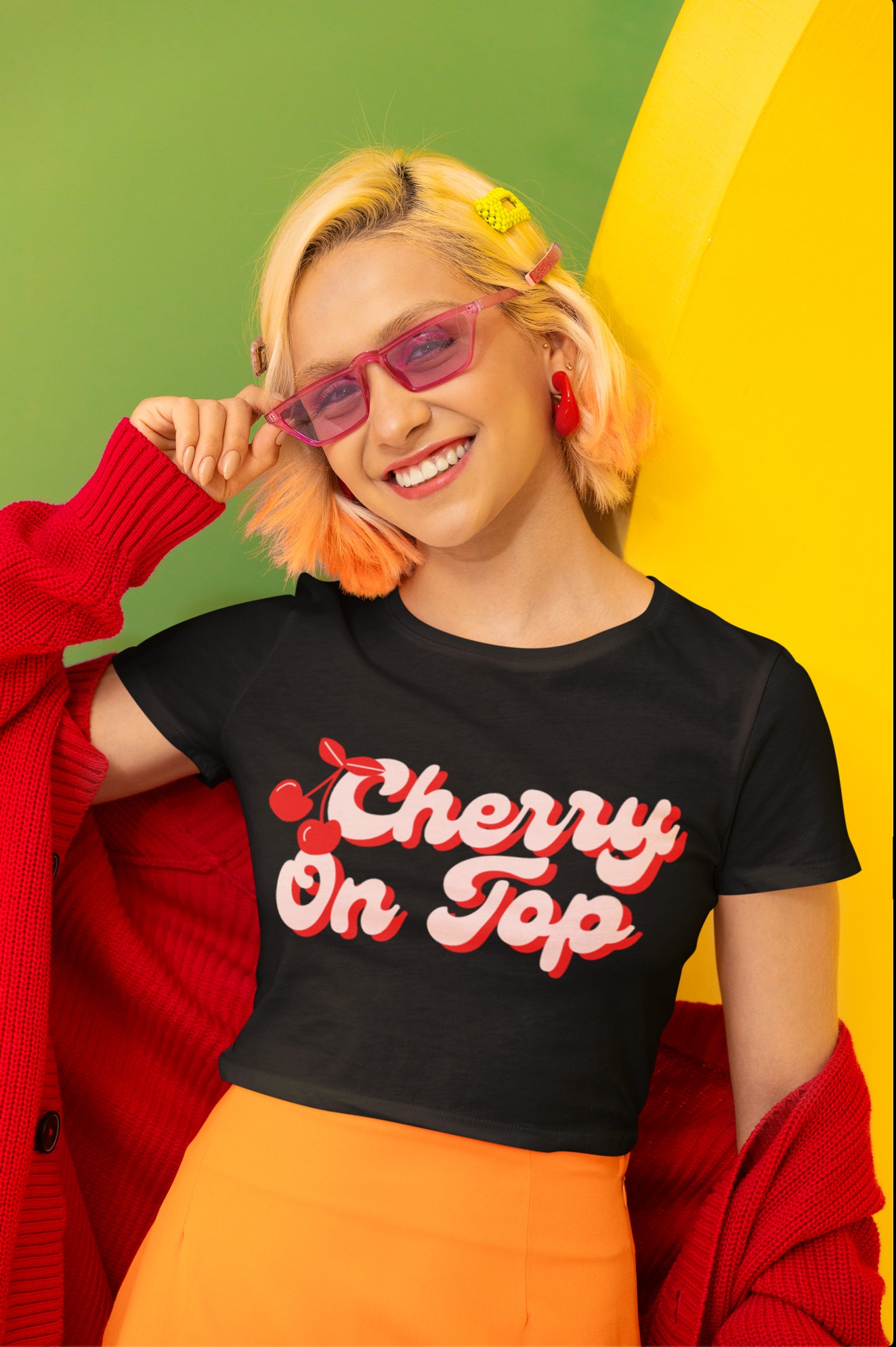 P-Pop Bini Cherry Crop Top, Filipino Gifts For Teens, Concert Outfit, Pinoy Pop Concert T-Shirt Croptop TShirt Merch