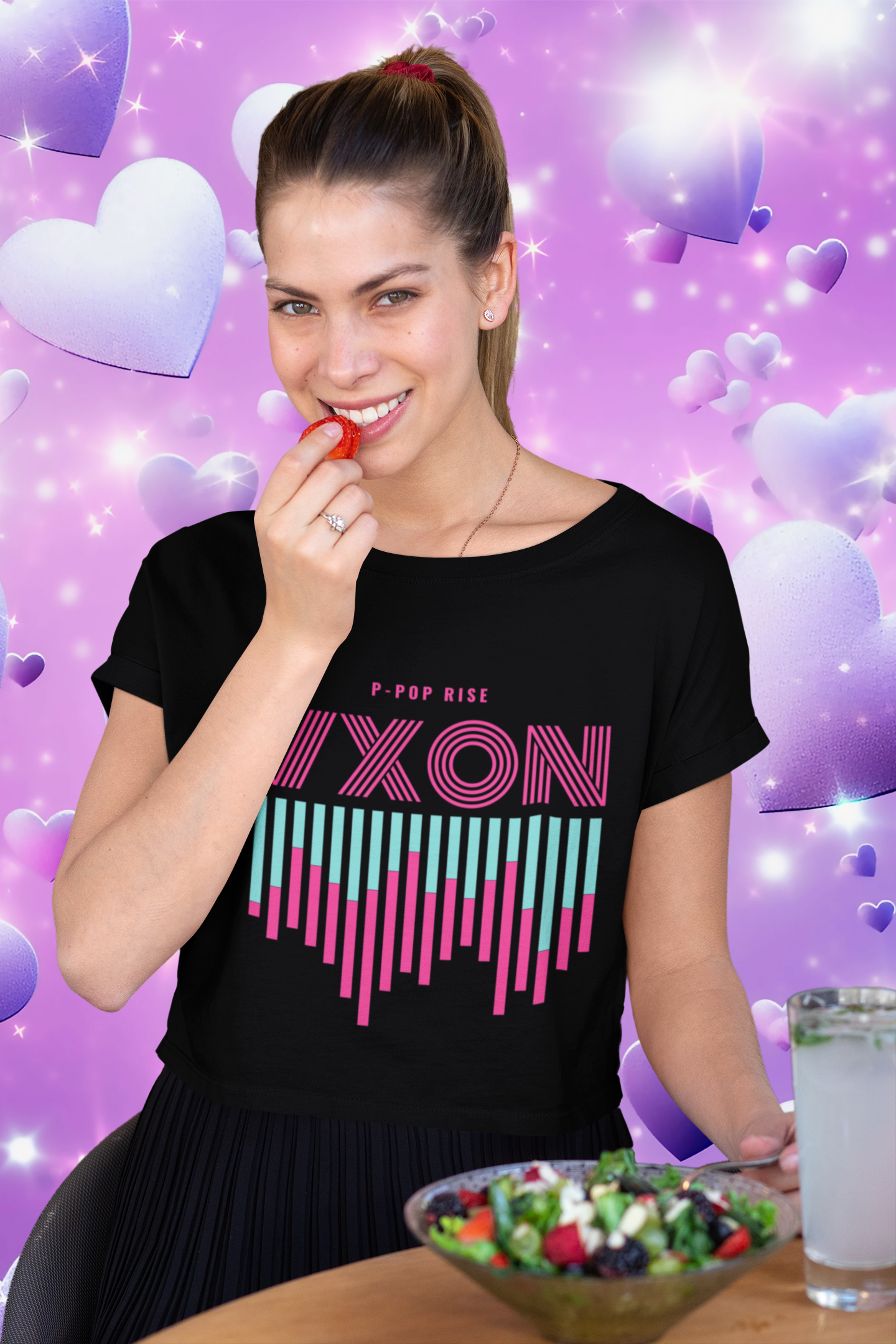 P-Pop Vxon Crop Top, Filipino Gifts For Sisters, Pinoy Pop Concert T-Shirt Croptop TShirt Merch Ppop Rise