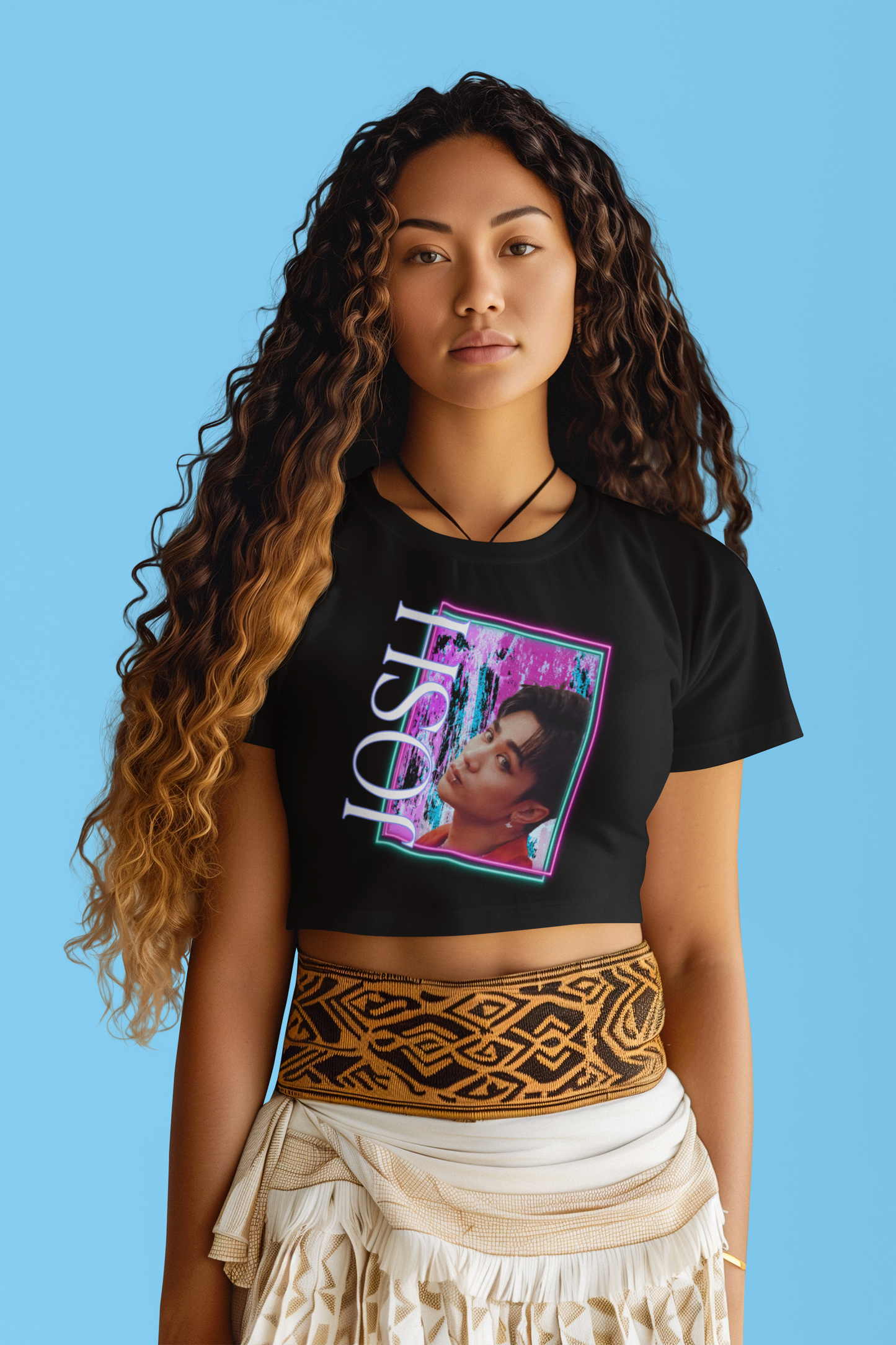 P-Pop Sb19 Josh Crop Top, Filipino Gifts For Sisters, Pinoy Pop Concert T-Shirt Croptop TShirt Merch Ppop Rise