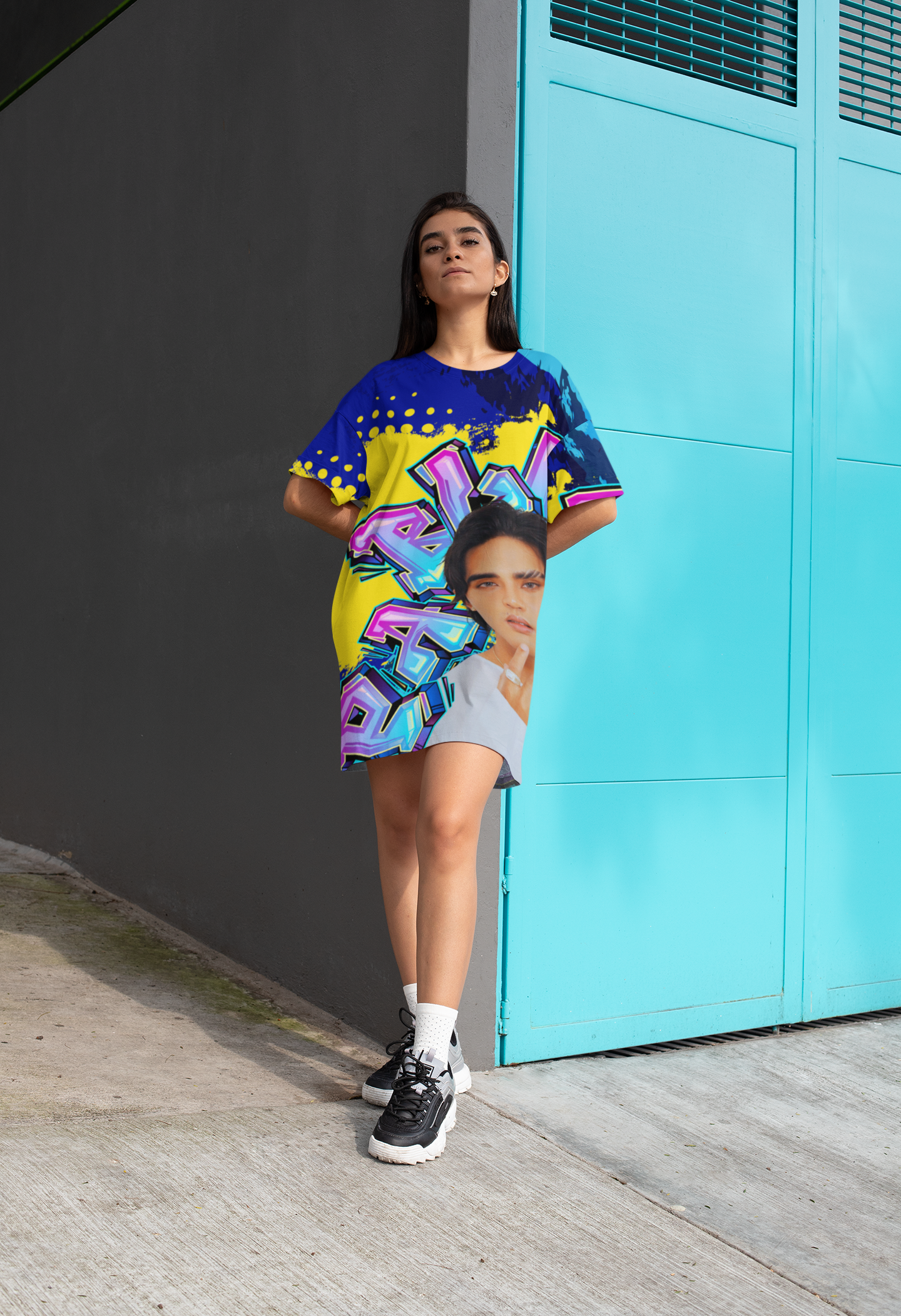 P-pop Sb19 Pablo T Shirt Dress, Pinoy T-Shirt Short Dress Casual Summer Outfits Filipino Gift For Fangirl
