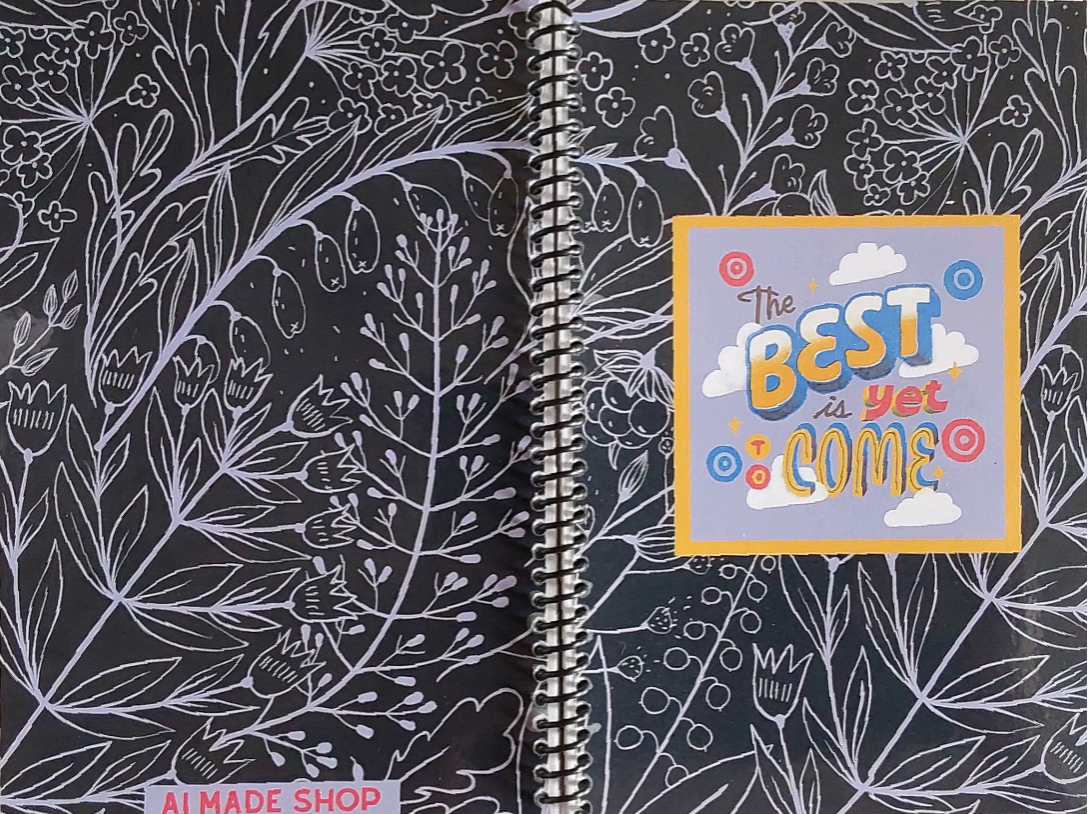You Matter Motivational Gift For Teens 6x9 Spiral Notebook Set of 3, Lined Journal For Writing With Matching Bookmark x3 Gift Set