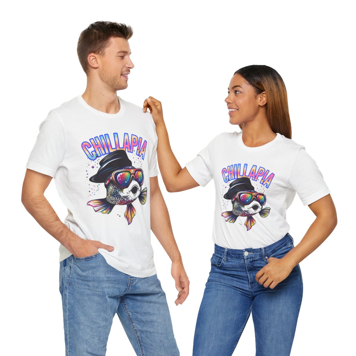Fish Lover T Shirt | Pinoy Graphic Tee Funny Gift For Men Philippine T-Shirt | Filipino Tshirt Design Bella Canvas Shirt, Chillapia