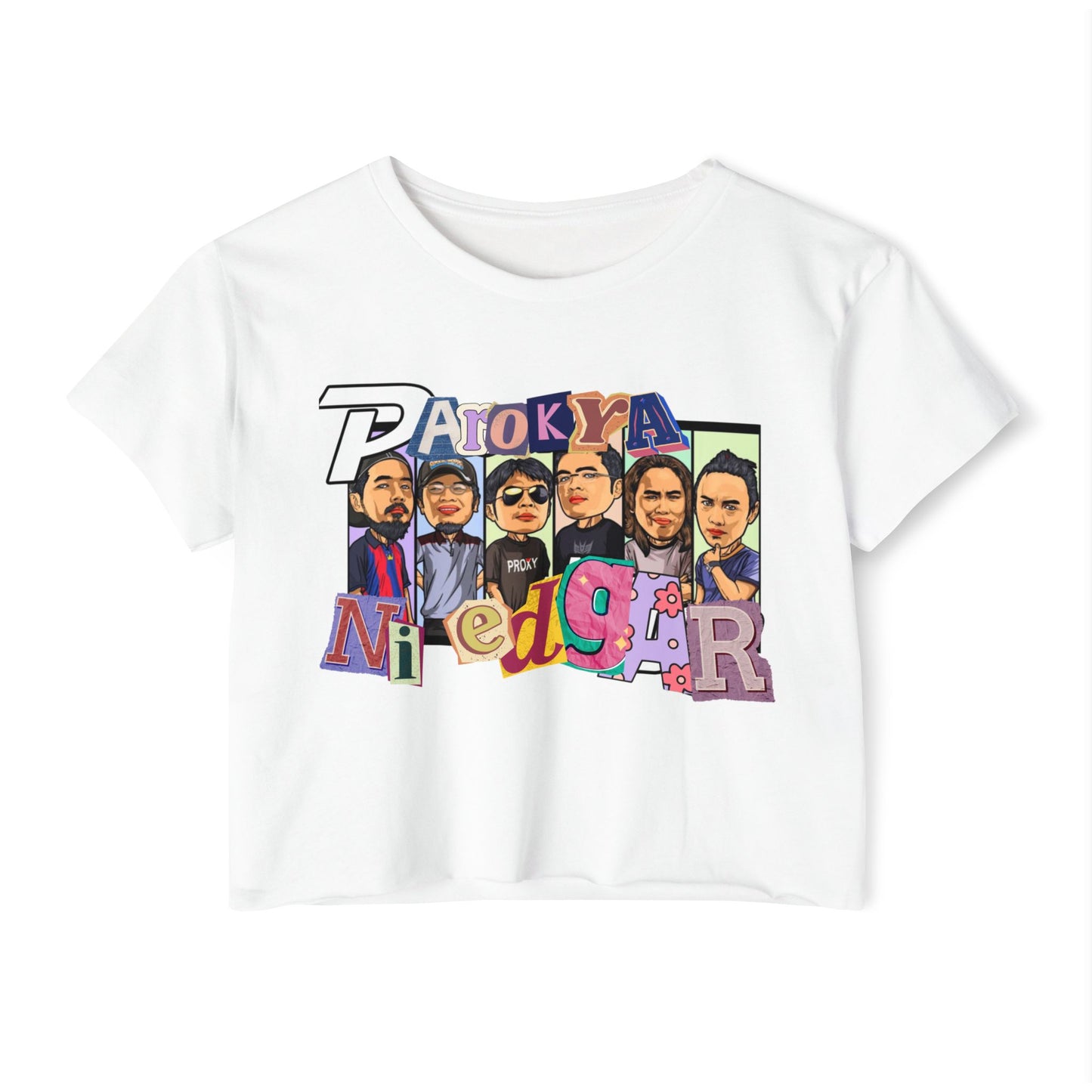 Parokya Ni Edgar Crop Top, Filipino Gifts For Teens, Concert Outfit, Pinoy Music Festival Apparel, 90s Croptop TShirt Merch