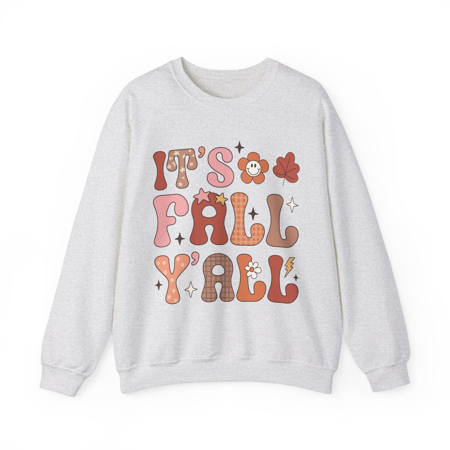 Fall Sweatshirt Halloween Graphic Pullover Sweater | Autumn Gifts For Mom Pumpkin Gift For Her | It's Fall Y'all