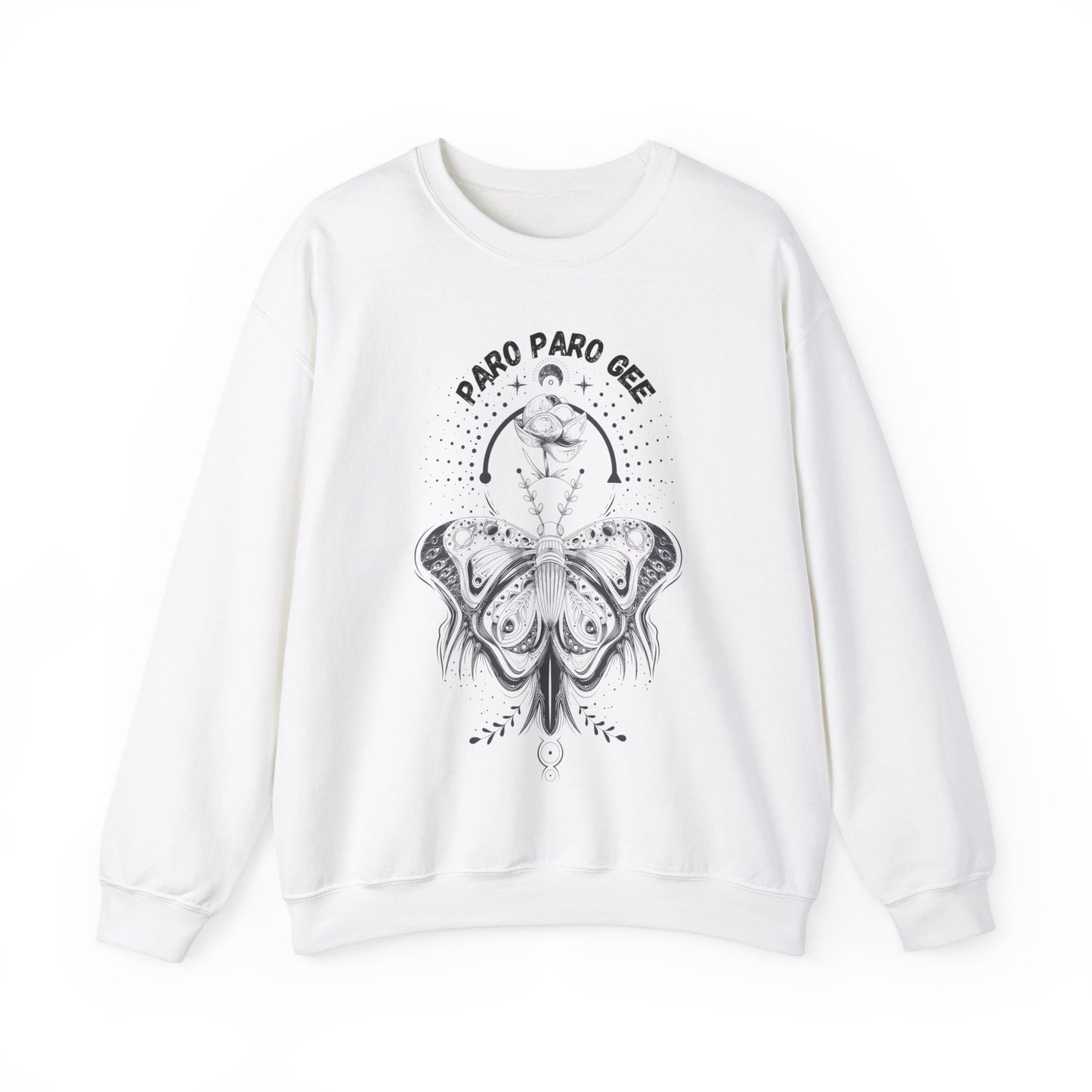 Butterfly Sweatshirt Pinoy Graphic Pullover Sweater | Filipino Gifts For Mom | Tagalog - Paro Paro Gre