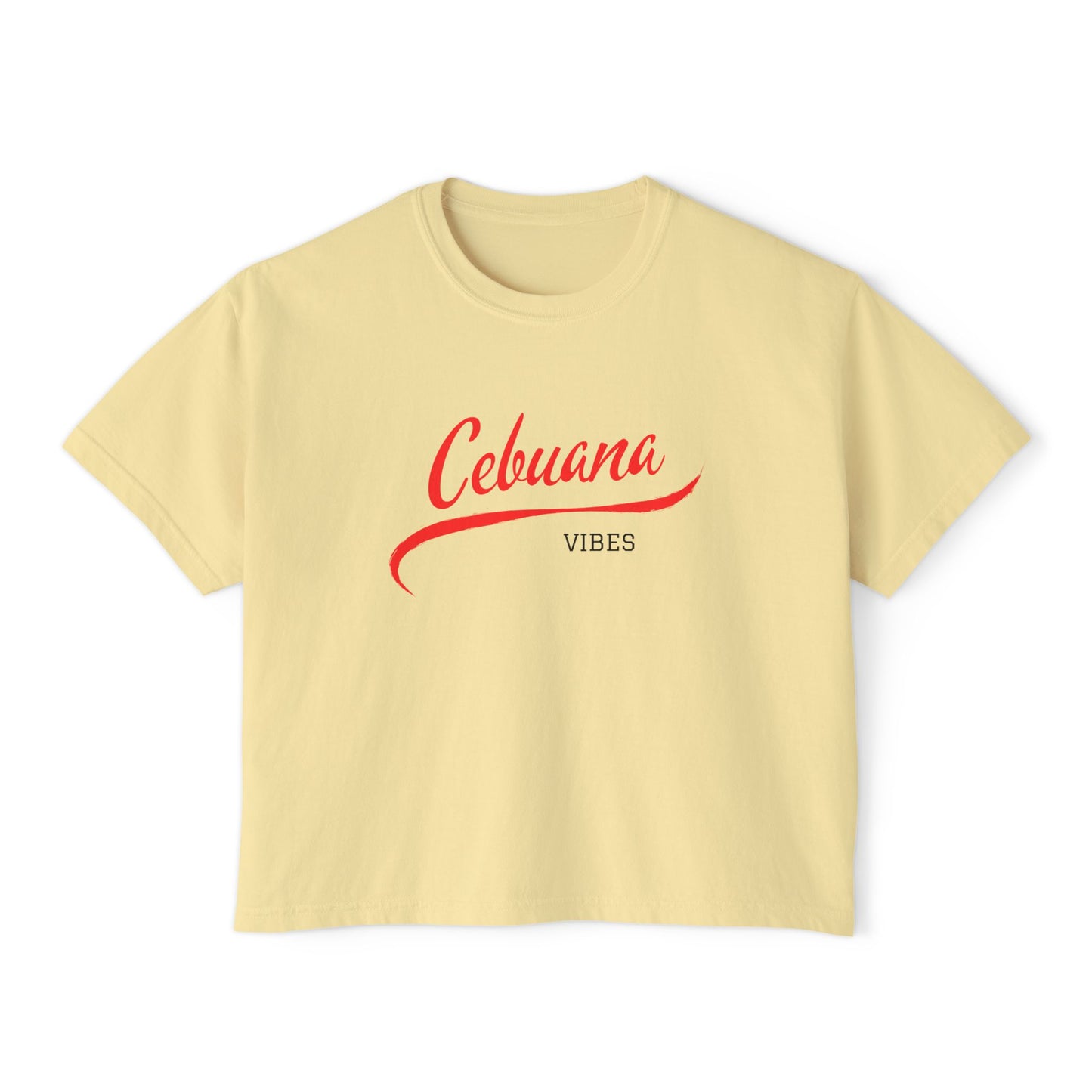 Philippines Graphic Tee, Boxy Croptop, Pinoy Shirt, Casual Crop Top, Filipino Gift for Her,, Comfort Colors Tshirt, Cebuana