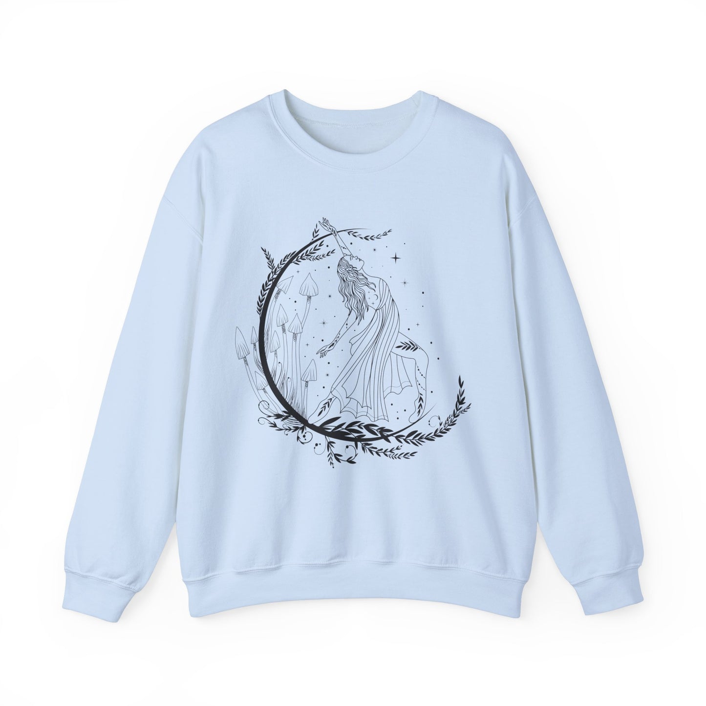 Boho Sweatshirt Moon Graphic Pullover Sweater | Feminist Gifts For Women | Feminism Protest Empowerment Outfit