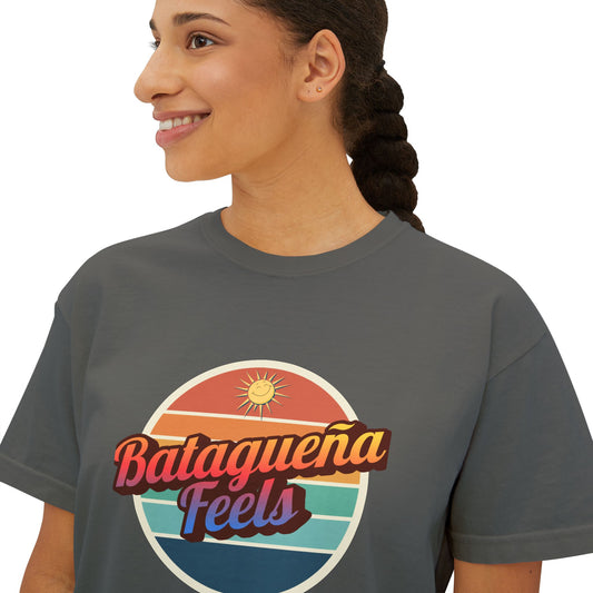 Philippines Graphic Tee, Boxy Croptop, Pinoy Shirt, Casual Crop Top, Filipino Gift for Her,, Comfort Colors Tshirt, Batàngas