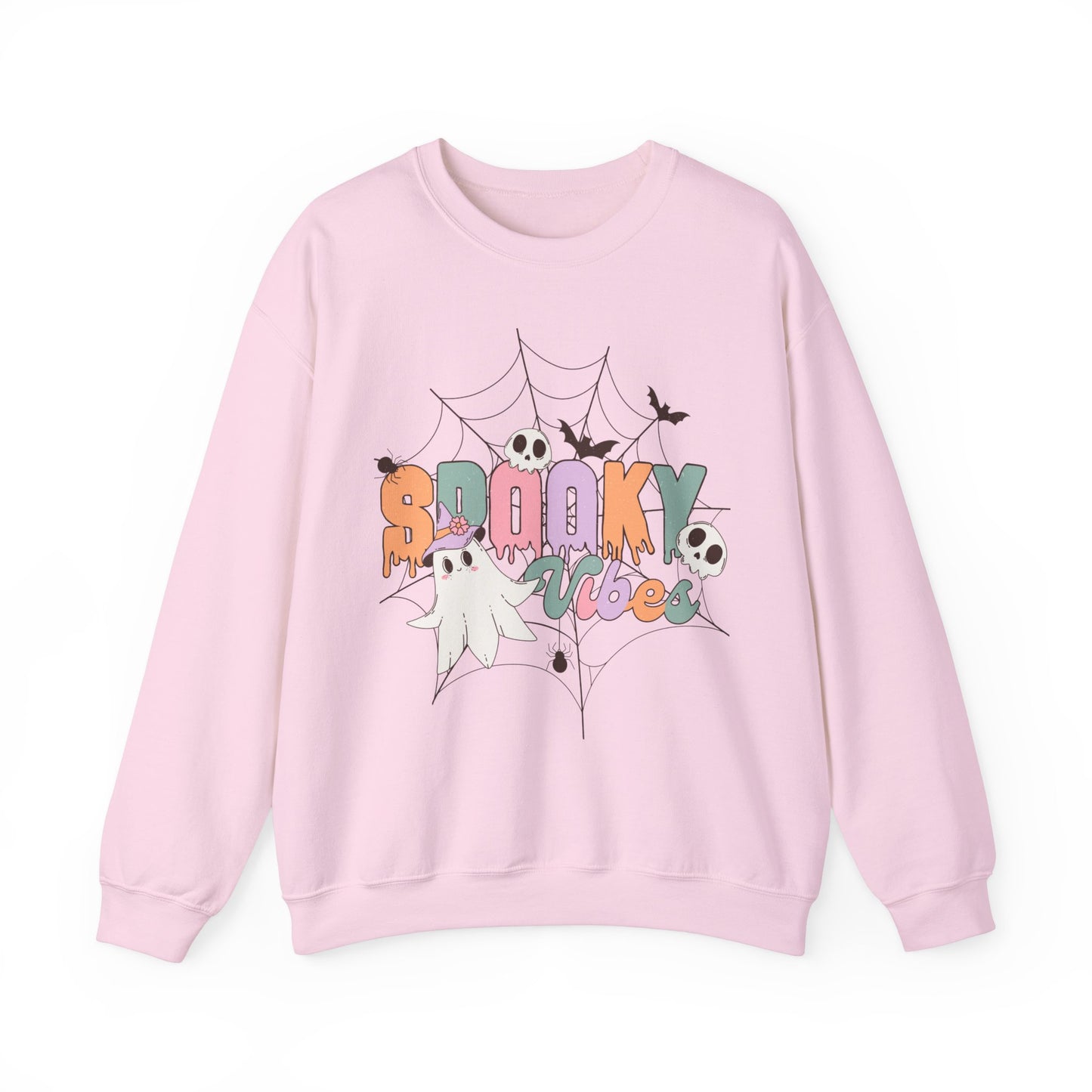 Fall Sweatshirt Halloween Graphic Pullover Sweater | Autumn Gifts For Mom Pastel Gift For Her | Spooky Vibes