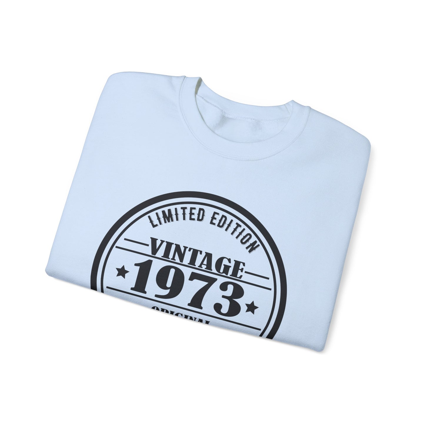 1973 Sweatshirt Vintage Graphic Pullover Sweater Birthday Gifts For Dad | Aged To Perfection