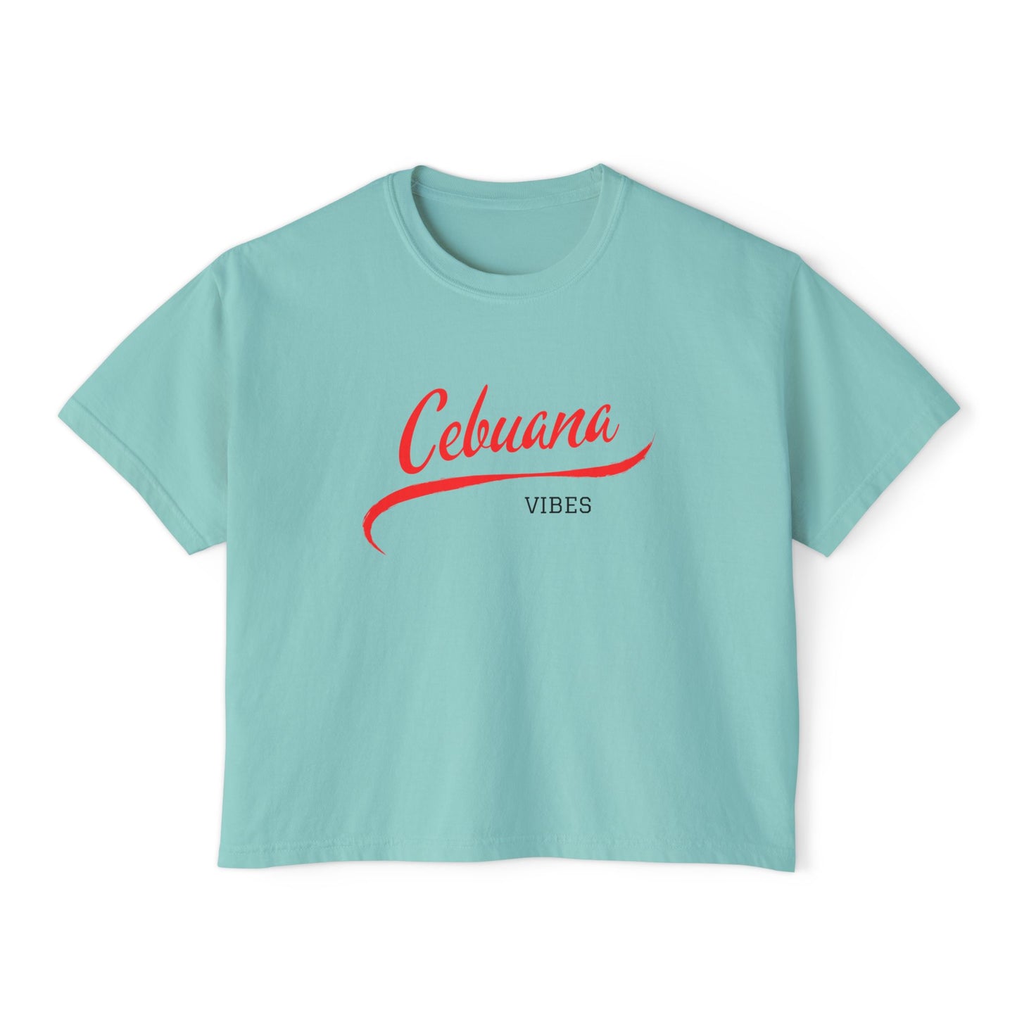 Philippines Graphic Tee, Boxy Croptop, Pinoy Shirt, Casual Crop Top, Filipino Gift for Her,, Comfort Colors Tshirt, Cebuana