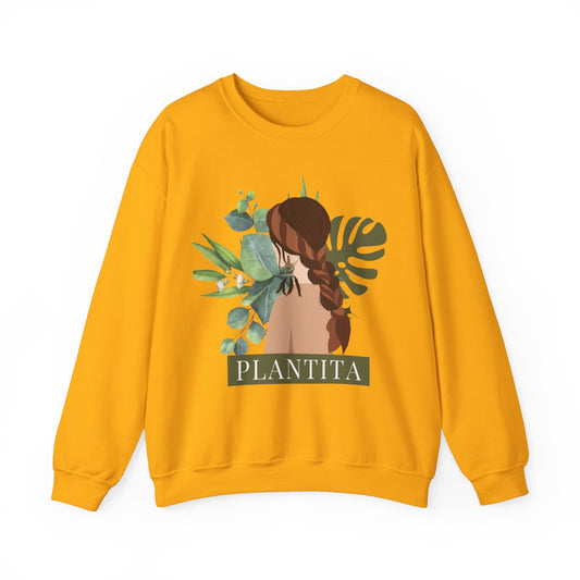 Plantita Sweatshirt Pinoy Graphic Pullover Sweater | Filipino Gifts For Plant Lovers | Tagalog Gift For Aunt