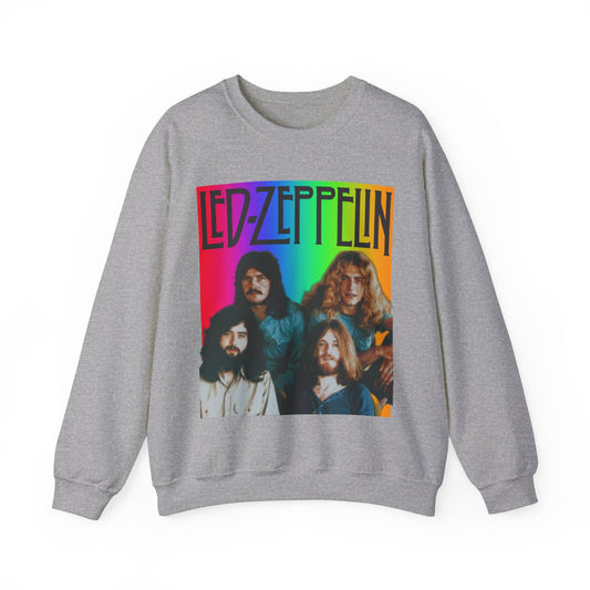 Led Zeppelin Sweatshirt Rock Band Graphic Pullover Sweater Rocker Gifts For Music Lovers. | Concert Outfit