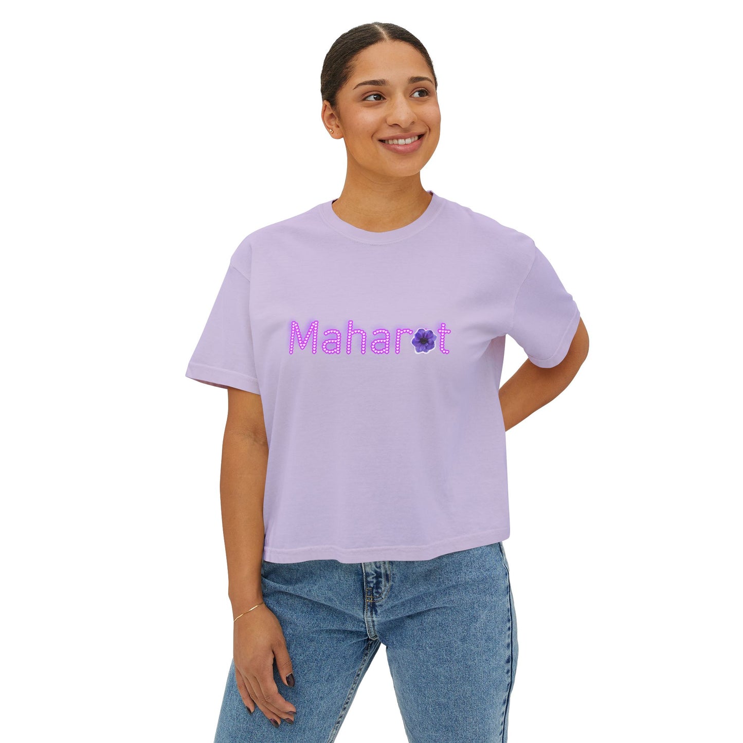 Maharot Graphic Tee, Boxy Croptop, Pinoy Shirt, Casual Crop Top, Filipino Gift for Her, Comfort Colors Tshirt, Pinay T-Shirt