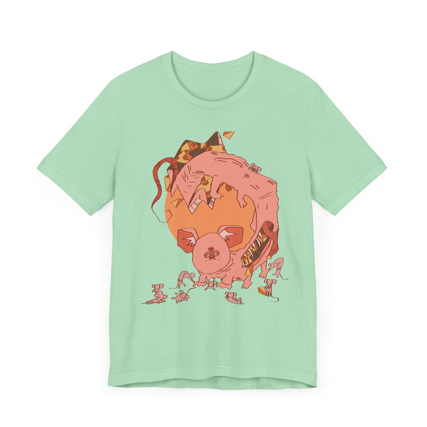 Art T-Shirt,Fantasy T-Shirt, Whimsical Shirt For Men,Gifts For Him, Alternative Clothing Apparel
