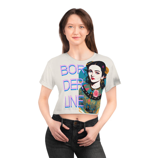 Madonna T-Shirt Cute Crop Tops | Cropped Graphic Tee | Musiic T Shirt Women Trendy Gift For Her | Teen T Shirt Design Back To School Apparel