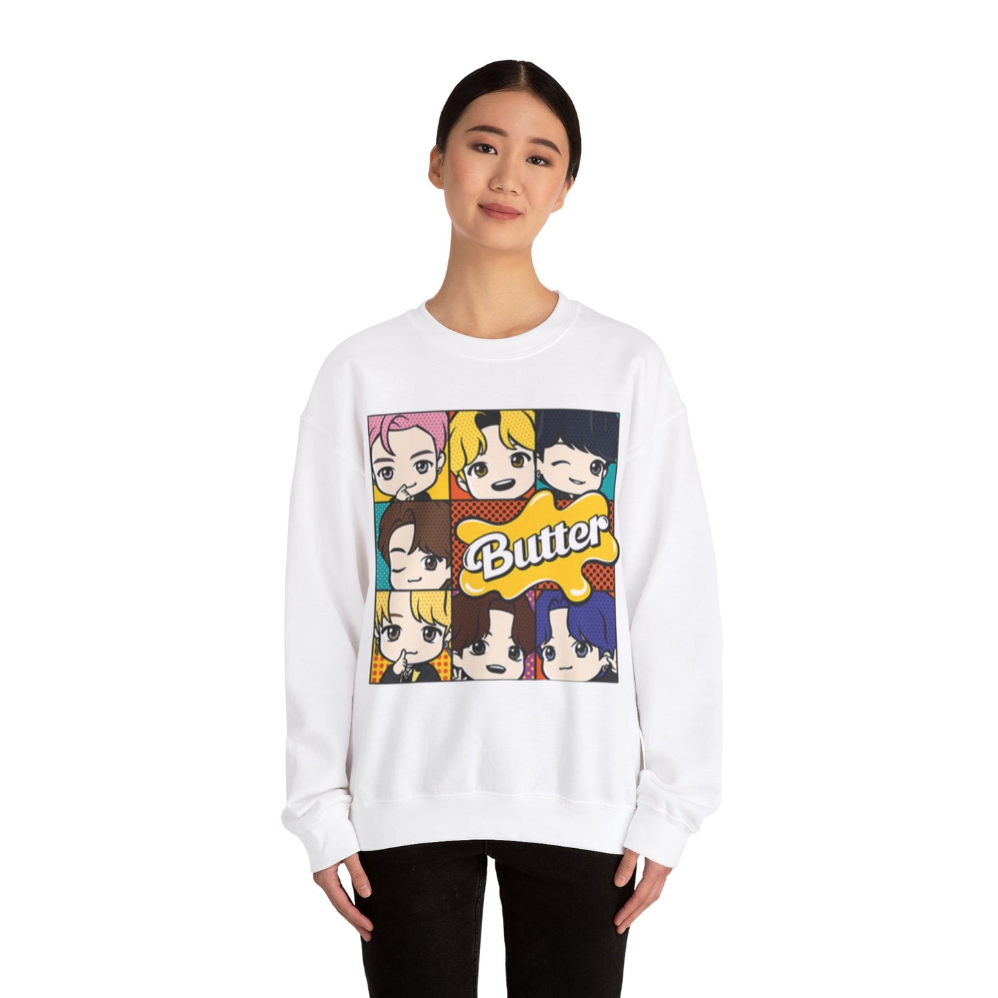 KPop Sweatshirt Pinoy Pullover Sweater | Filipino Gifts For K-pop Fans | Korean Pop Boy Band BTS
