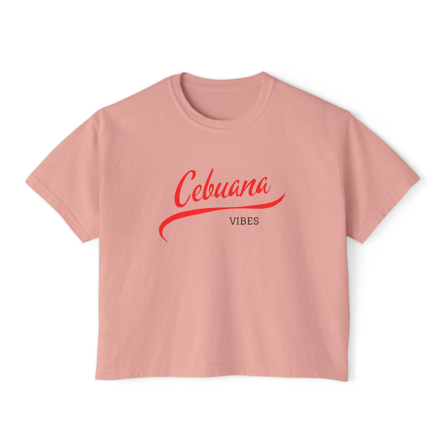 Philippines Graphic Tee, Boxy Croptop, Pinoy Shirt, Casual Crop Top, Filipino Gift for Her,, Comfort Colors Tshirt, Cebuana