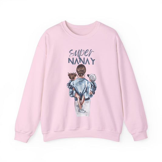 Filipino Sweatshirt Pinoy Pullover Sweater | Philippine Gifts For Mom | Tagalog - Super Nanay