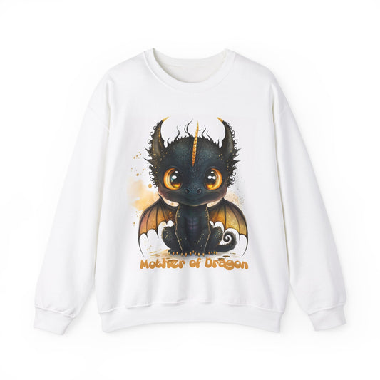 Dragon Sweatshirt Graphic Pullover Sweater | Cute Gifts For Mom | Mother Of Dragon