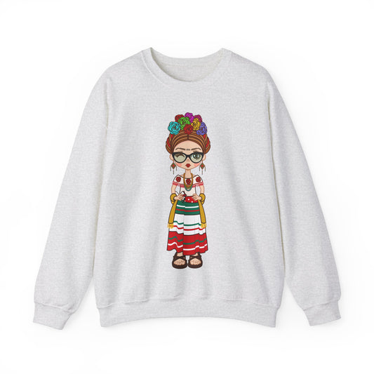 Frida Kahlo Sweatshirt Mexican Graphic Pullover Sweater | Cute Gifts For Mom Gift For Teachers