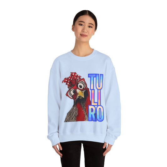 Filipino Sweatshirt Pinoy Pullover Sweater | Funny Gifts For Mom Chicken Gift For Her Casual Work Wear | Tagalog - Tuliro