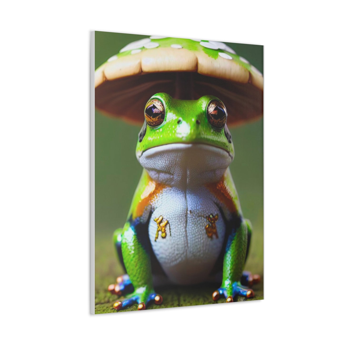 Frog Art Canvas Gallery Wrap 30x40 Wall Art Animal Print