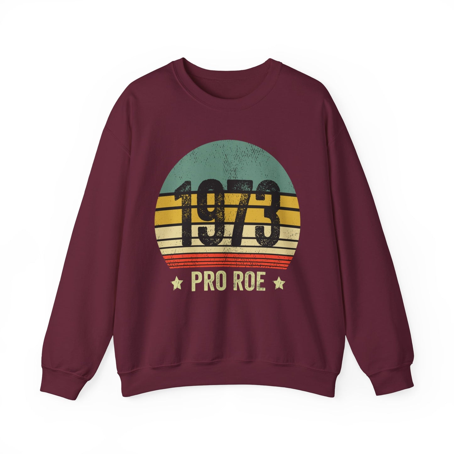 1973 Sweatshirt Retro Graphic Pullover Sweater | Feminist Gifts For Mom | Feminism Protest Outfit Pro Roe