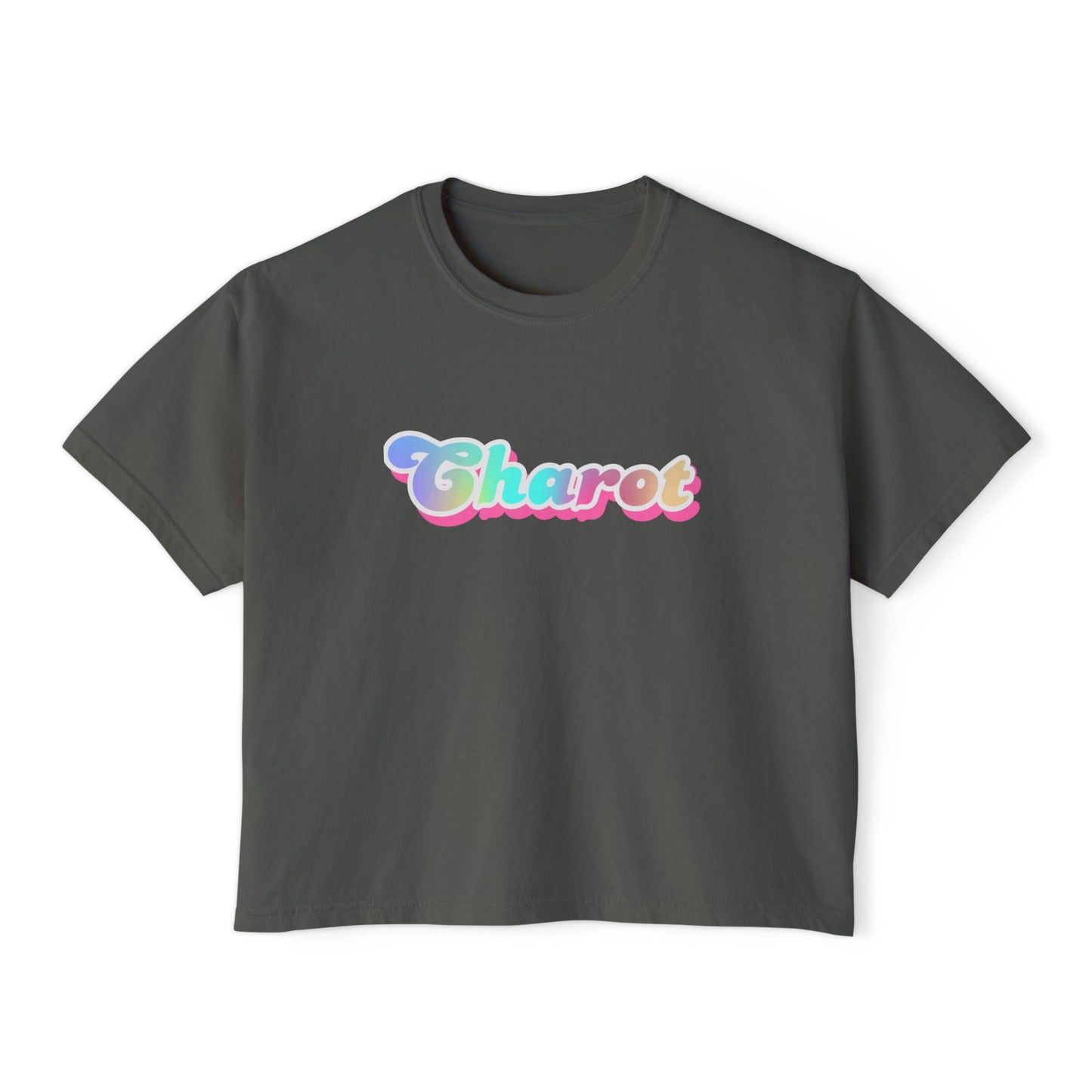 Charot Graphic Tee, Boxy Croptop, Pinoy Shirt, Casual Crop Top, Filipino Gift for Her,, Comfort Colors Tshirt, Trendy Teen