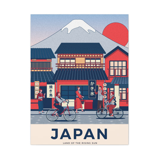 Japan Art,Japanese Wall Art Canvas Gallery Wrap 30x40 Asian Art,Housewarming Gift For Men