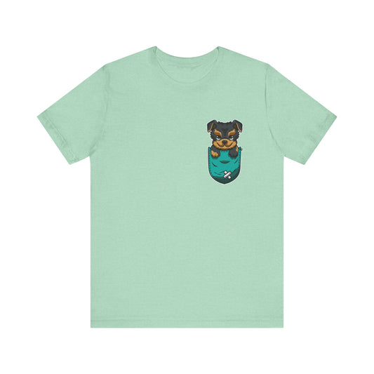 Yorkshire Terrier T-Shirt, Dog Graphic Tee for Teens, Unisex Tshirt Aesthetic Gifts For Her, Cute Shirt,Dog Pocket Shirt, Dog Lovers Gift