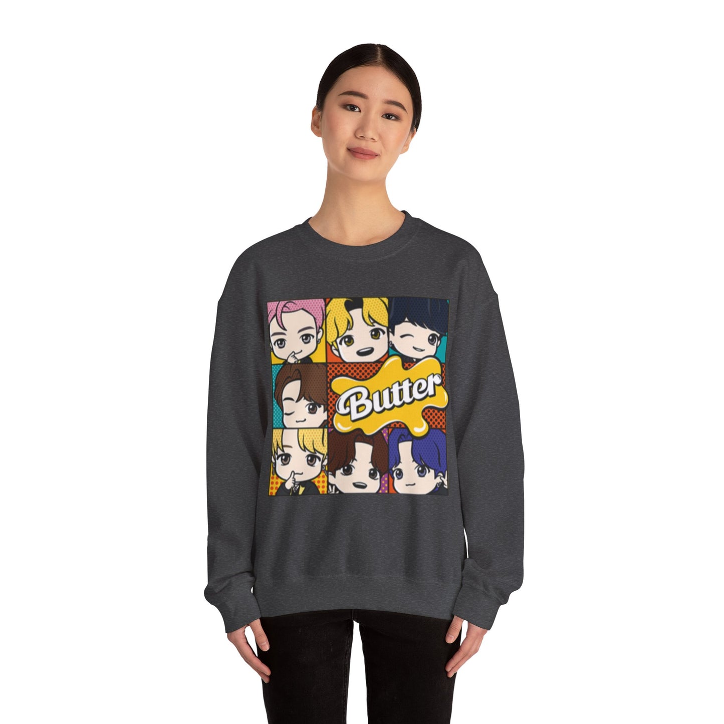 KPop Sweatshirt Pinoy Pullover Sweater | Filipino Gifts For K-pop Fans | Korean Pop Boy Band BTS