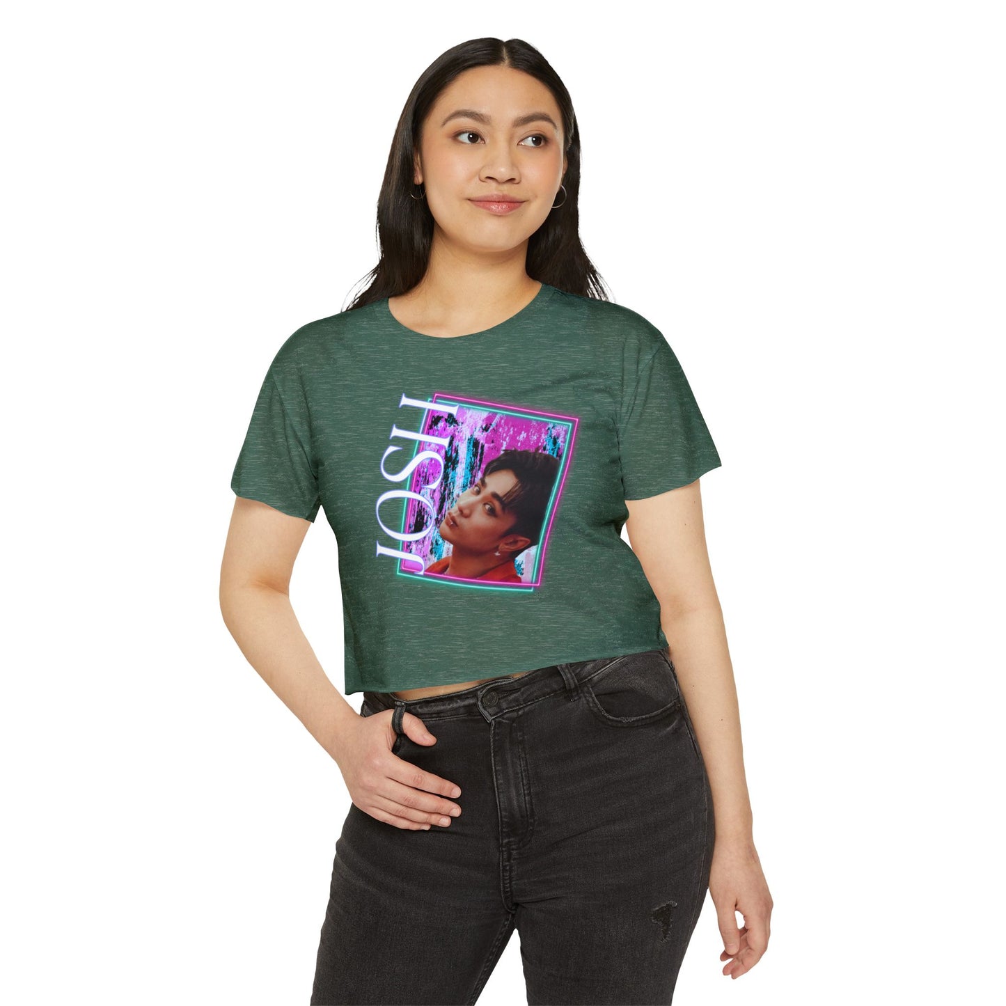 P-Pop Sb19 Josh Crop Top, Filipino Gifts For Sisters, Pinoy Pop Concert T-Shirt Croptop TShirt Merch Ppop Rise
