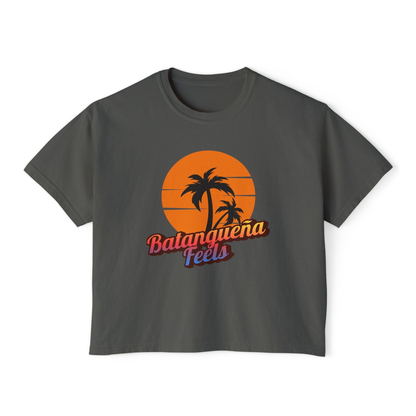 Philippines Graphic Tee, Boxy Croptop, Pinoy Shirt, Casual Crop Top, Filipino Gift for Her,, Comfort Colors Tshirt, Batàngas