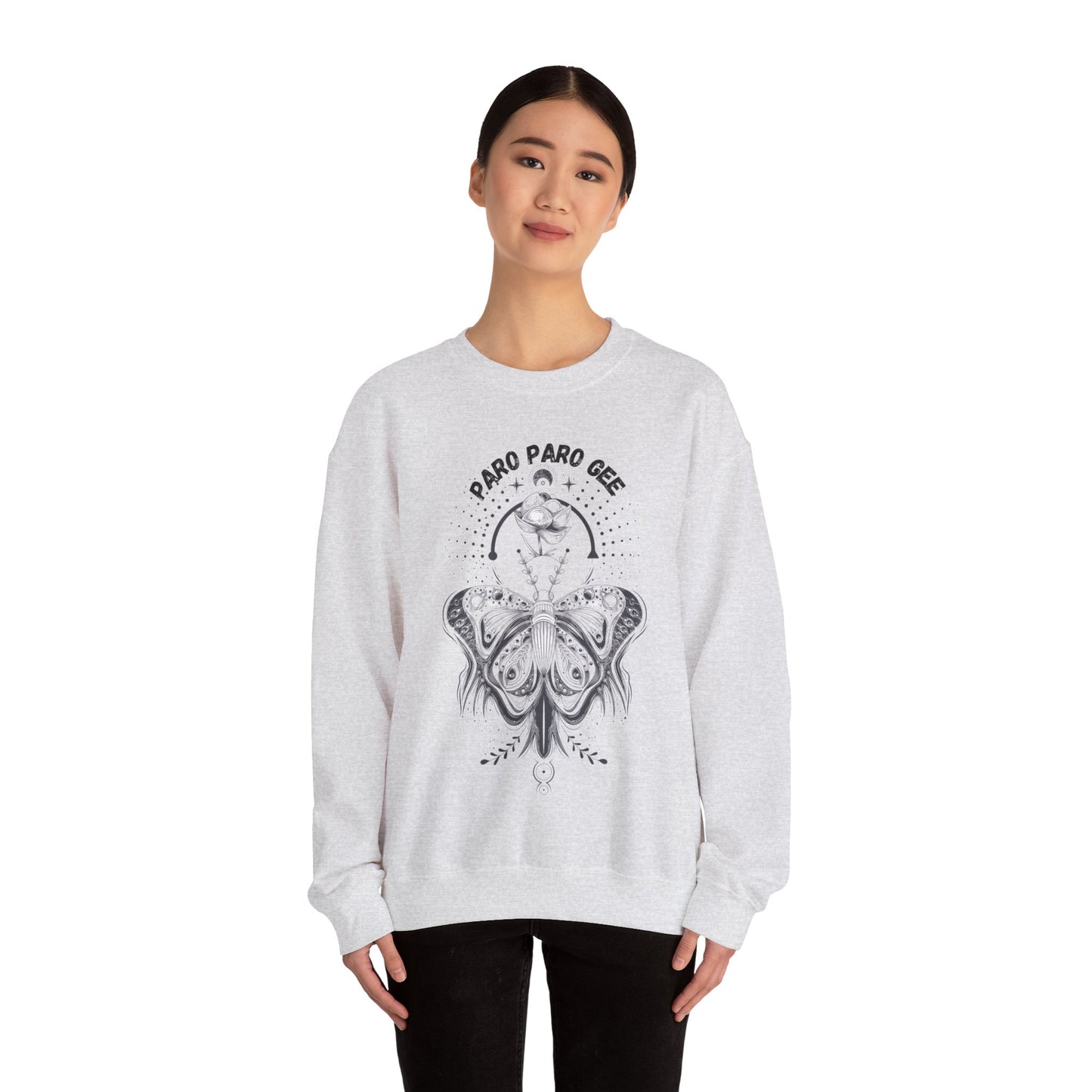 Butterfly Sweatshirt Pinoy Graphic Pullover Sweater | Filipino Gifts For Mom | Tagalog - Paro Paro Gre