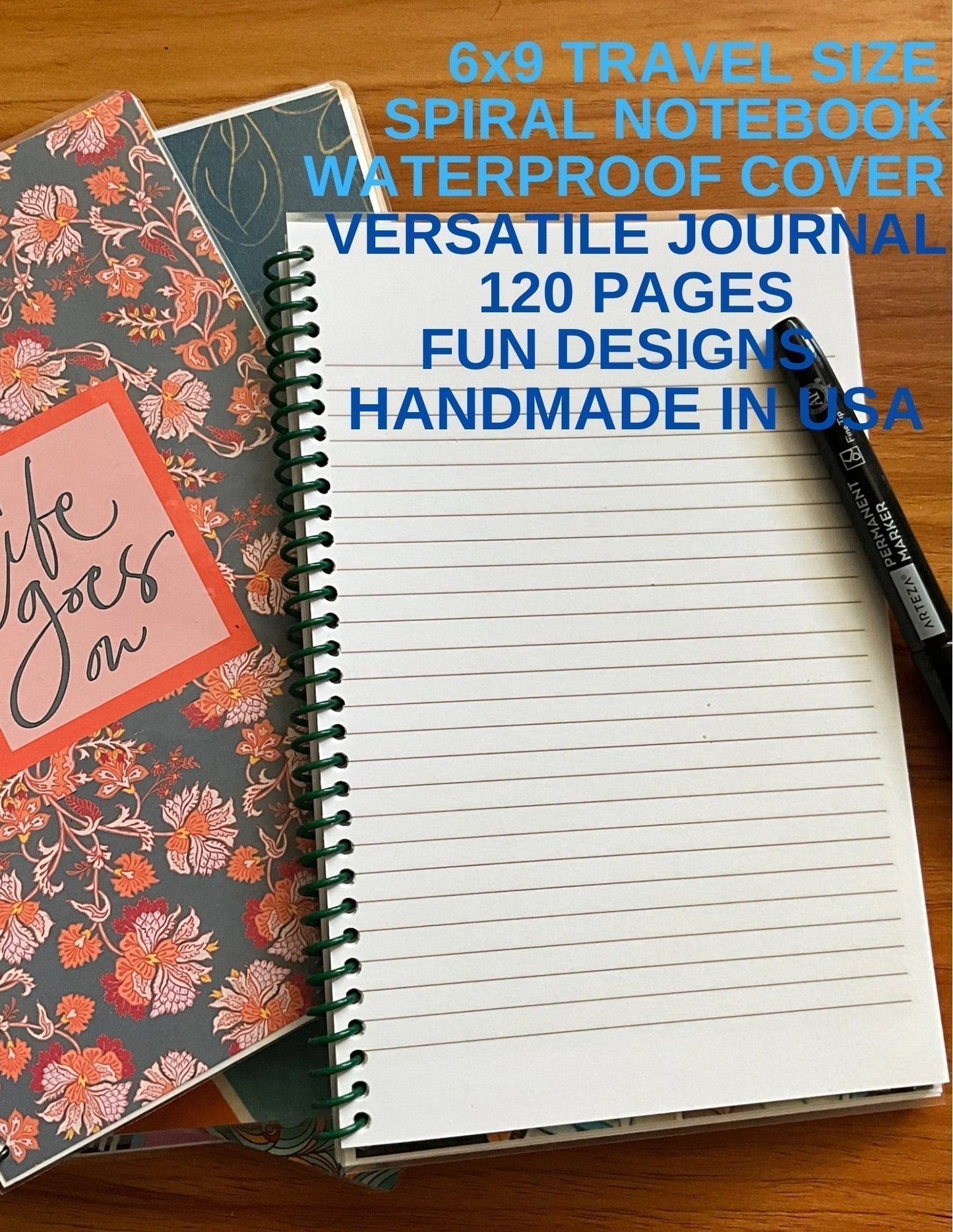 You Matter Motivational Gift For Teens 6x9 Spiral Notebook Set of 3, Lined Journal For Writing With Matching Bookmark  x3 Gift Set