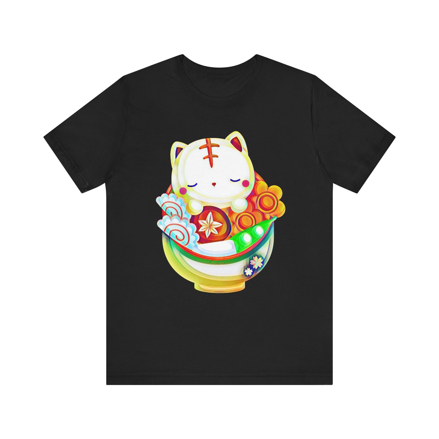Japanese T-Shirt, Ramen Graphic Tee for Teens, Unisex Tshirt Aesthetic Gifts For Him, Japan Art Shirt Design