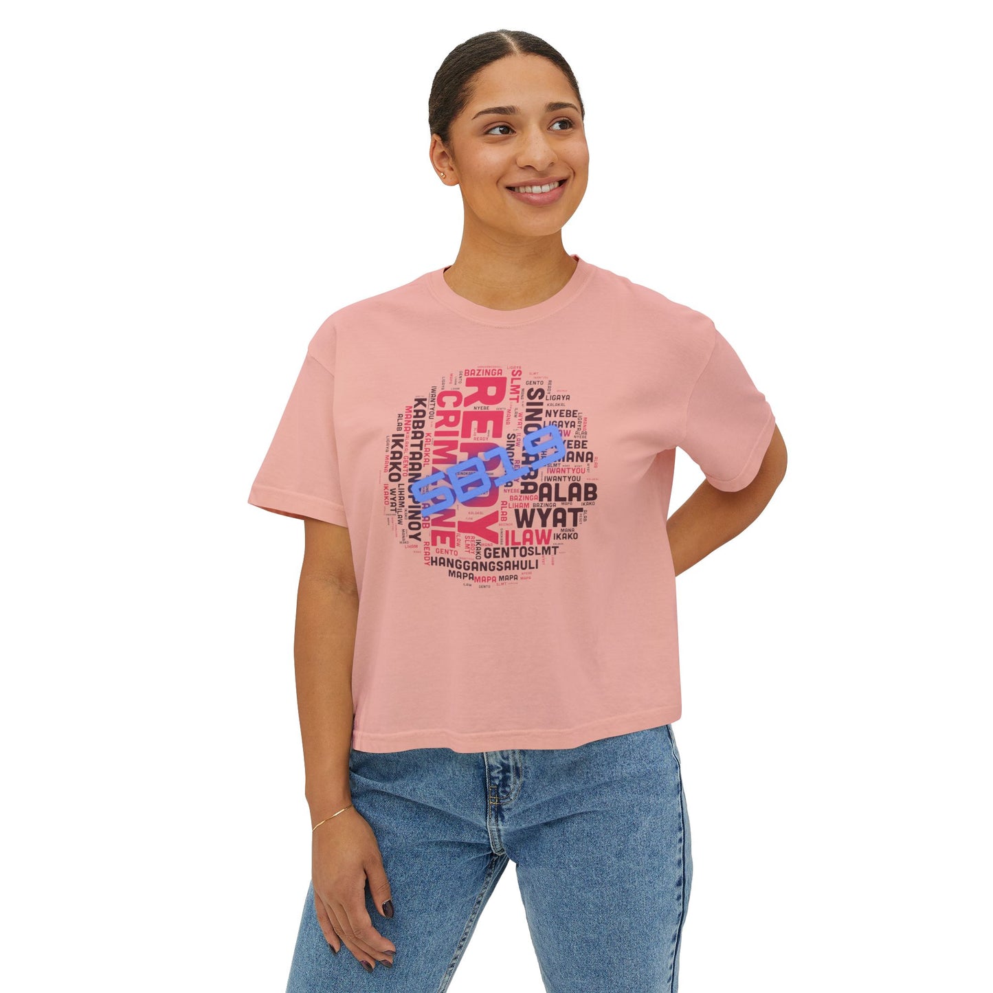 Sb19 Graphic Tee, Boxy Croptop, Pinoy Pop Shirt, Casual Crop Top, Filipino Gift for Her,, Comfort Colors Tshirt