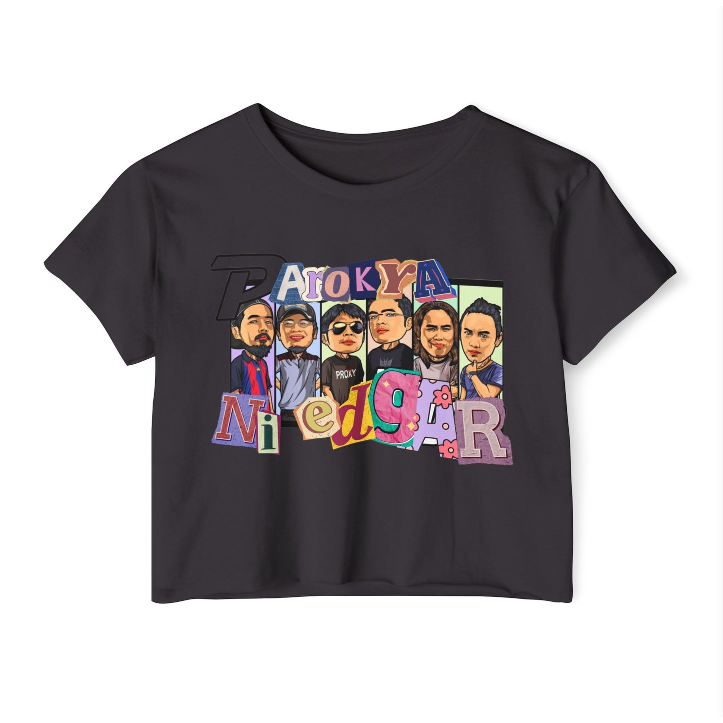Parokya Ni Edgar Crop Top, Filipino Gifts For Teens, Concert Outfit, Pinoy Music Festival Apparel, 90s Croptop TShirt Merch