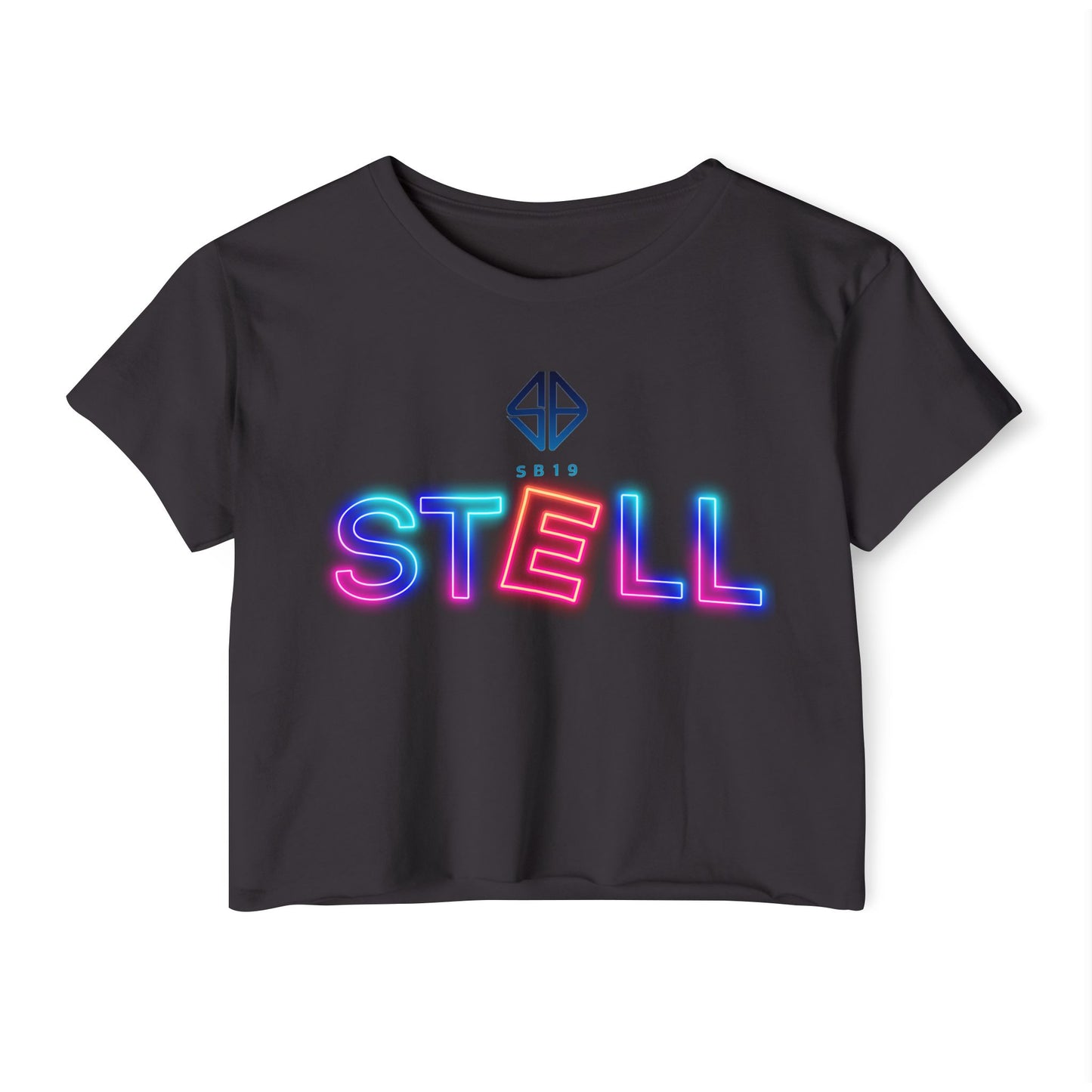 P-Pop SB19 Stell Crop Top, Filipino Gifts For Teens, Concert Outfit, Pinoy Pop Music Festival Apparel, Croptop TShirt Merch