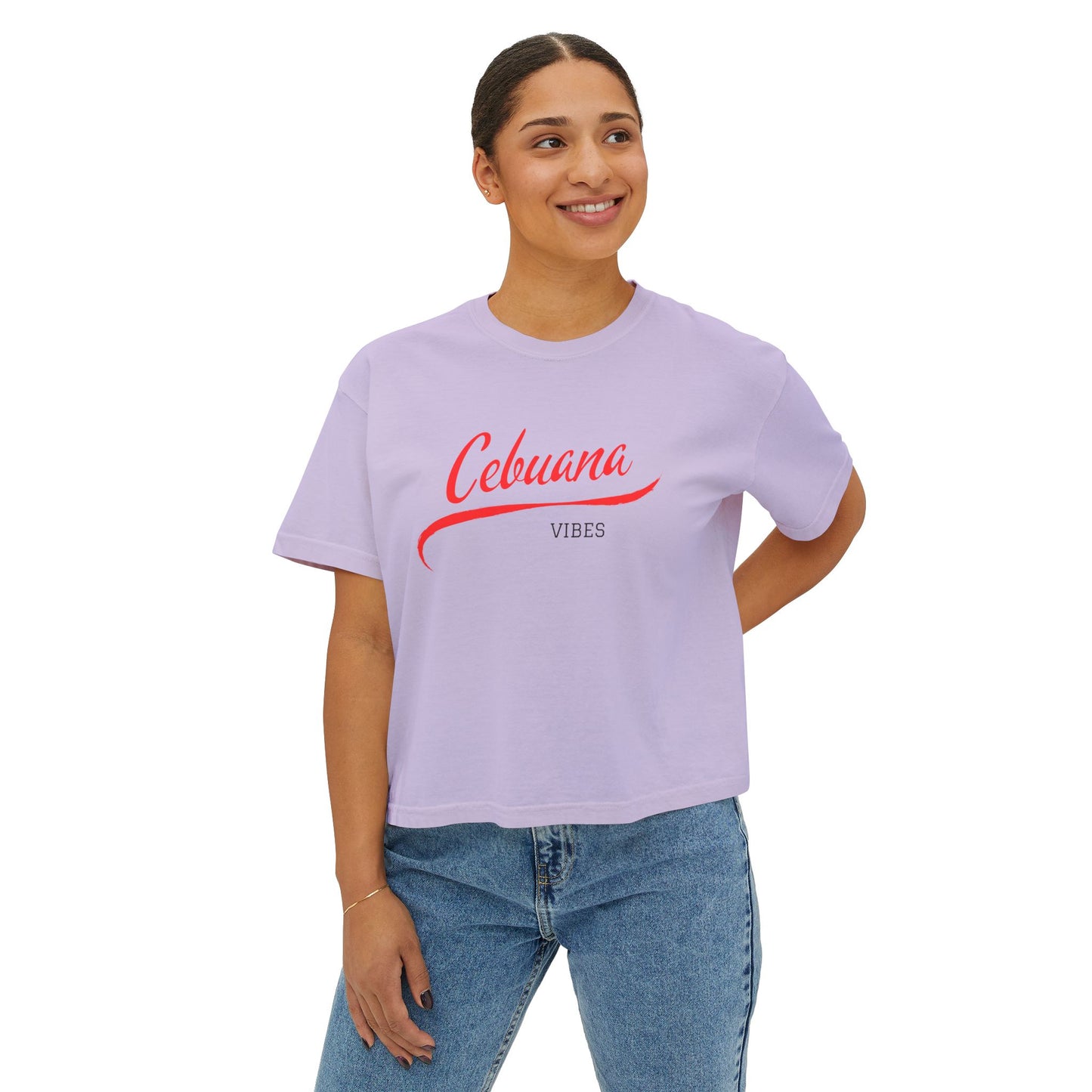 Philippines Graphic Tee, Boxy Croptop, Pinoy Shirt, Casual Crop Top, Filipino Gift for Her,, Comfort Colors Tshirt, Cebuana
