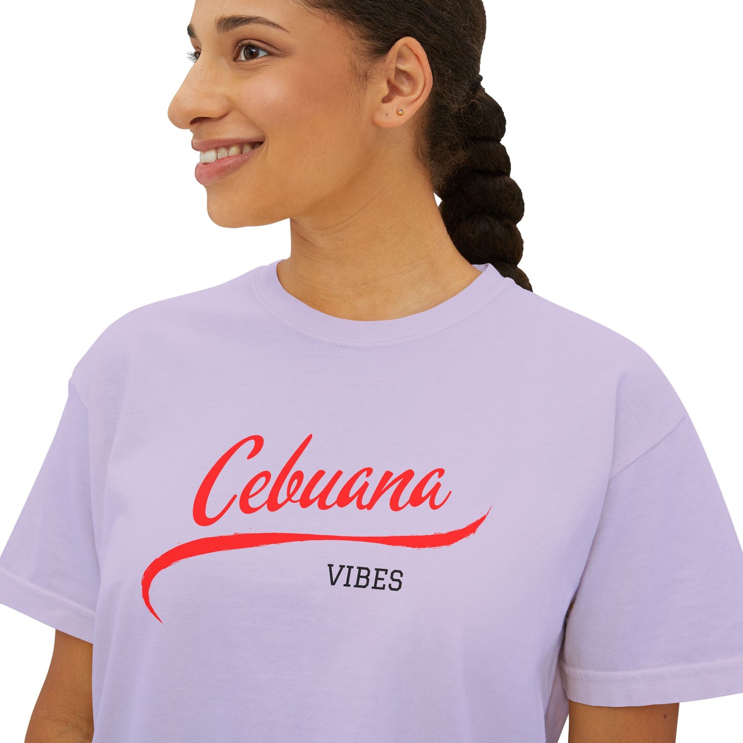 Philippines Graphic Tee, Boxy Croptop, Pinoy Shirt, Casual Crop Top, Filipino Gift for Her,, Comfort Colors Tshirt, Cebuana