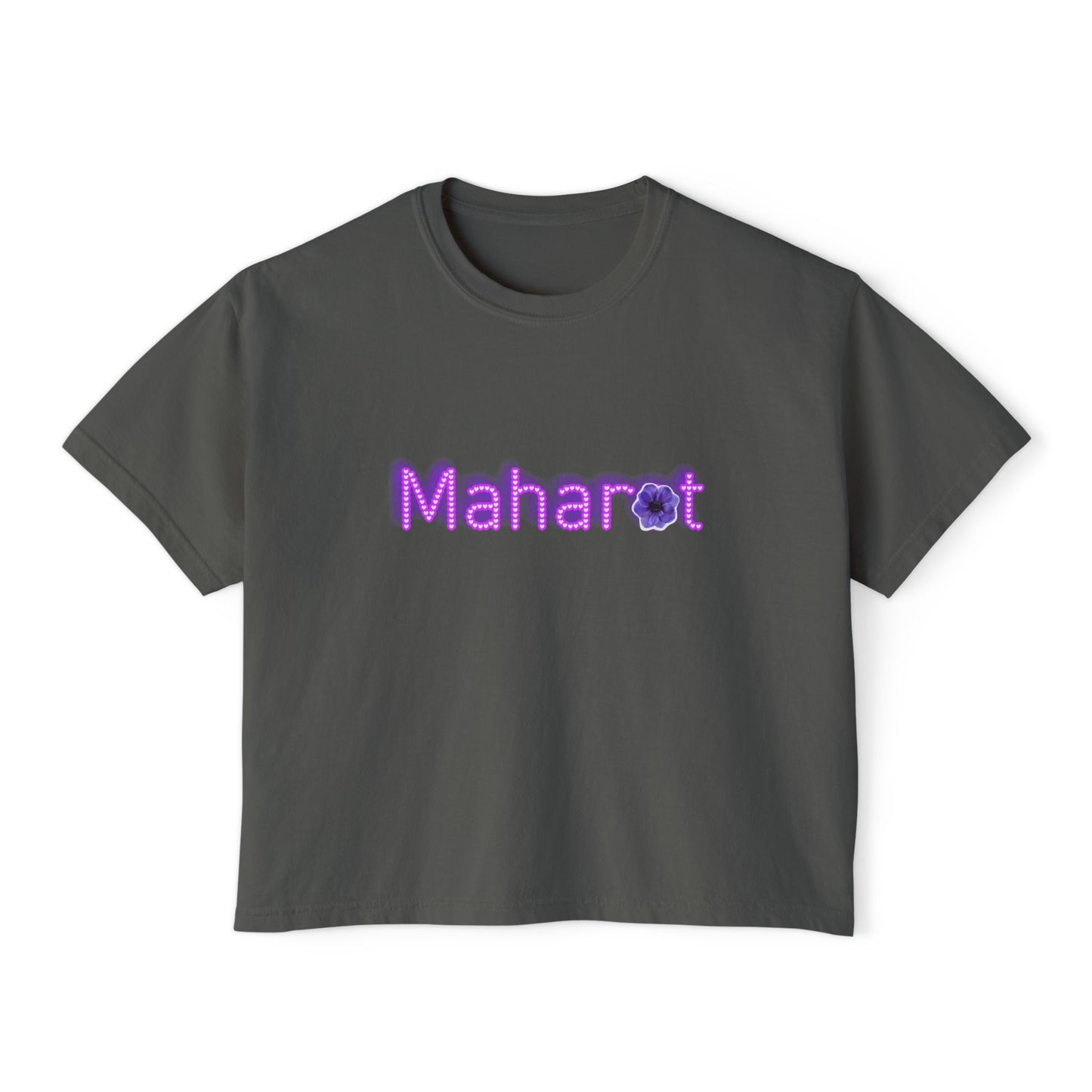 Maharot Graphic Tee, Boxy Croptop, Pinoy Shirt, Casual Crop Top, Filipino Gift for Her, Comfort Colors Tshirt, Pinay T-Shirt