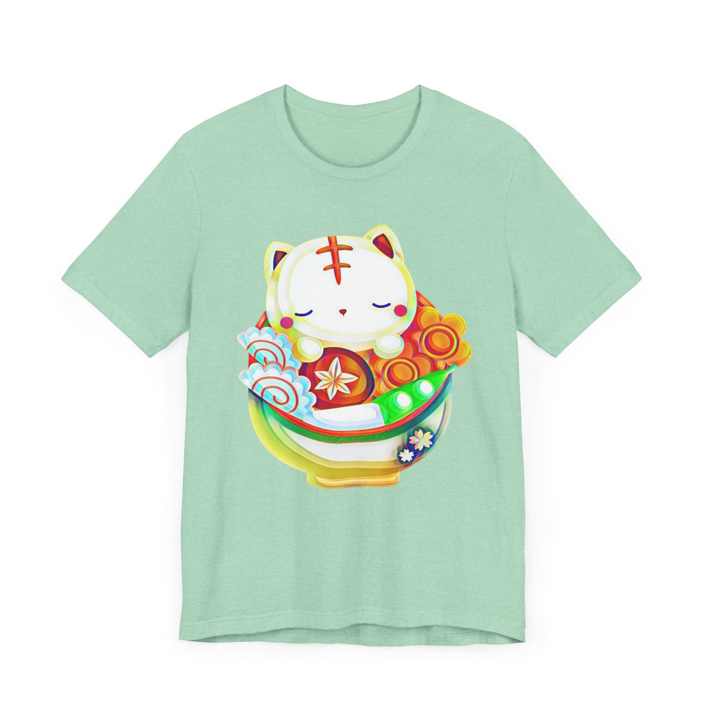 Japanese T-Shirt, Ramen Graphic Tee for Teens, Unisex Tshirt Aesthetic Gifts For Him, Japan Art Shirt Design