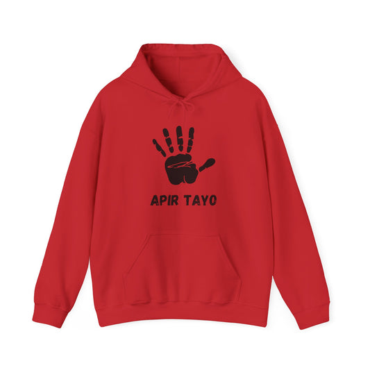 Apir Tayo Hooded Sweatshirt / Pinoy Pullover Hoodie / Filipino Gift For Him, Casual Work Wear