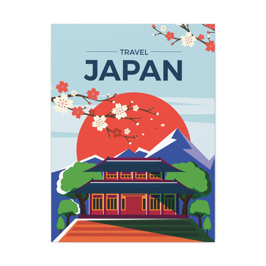 Japan Art,Japanese Wall Art Canvas Gallery Wrap 30x40 Asian Art,Housewarming Gift For Men