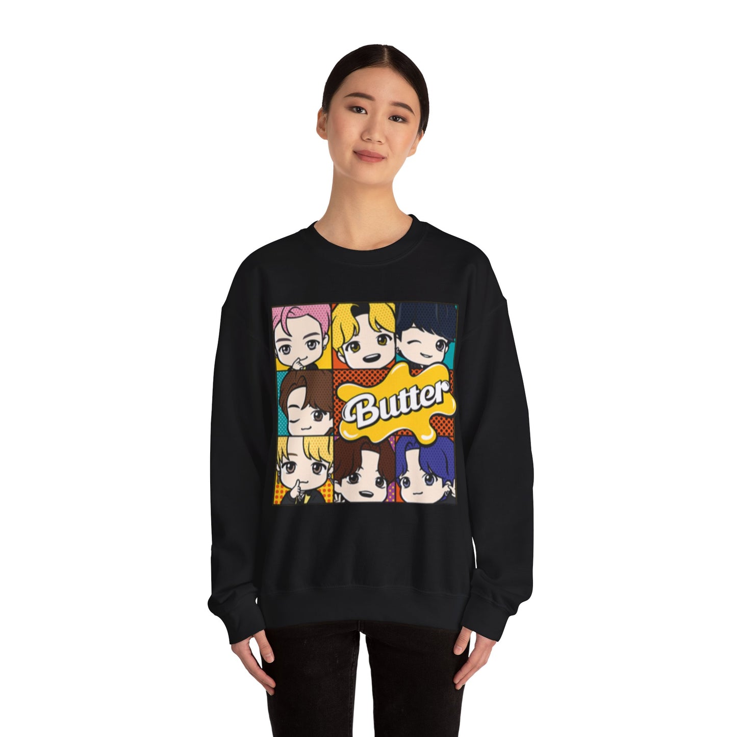 KPop Sweatshirt Pinoy Pullover Sweater | Filipino Gifts For K-pop Fans | Korean Pop Boy Band BTS