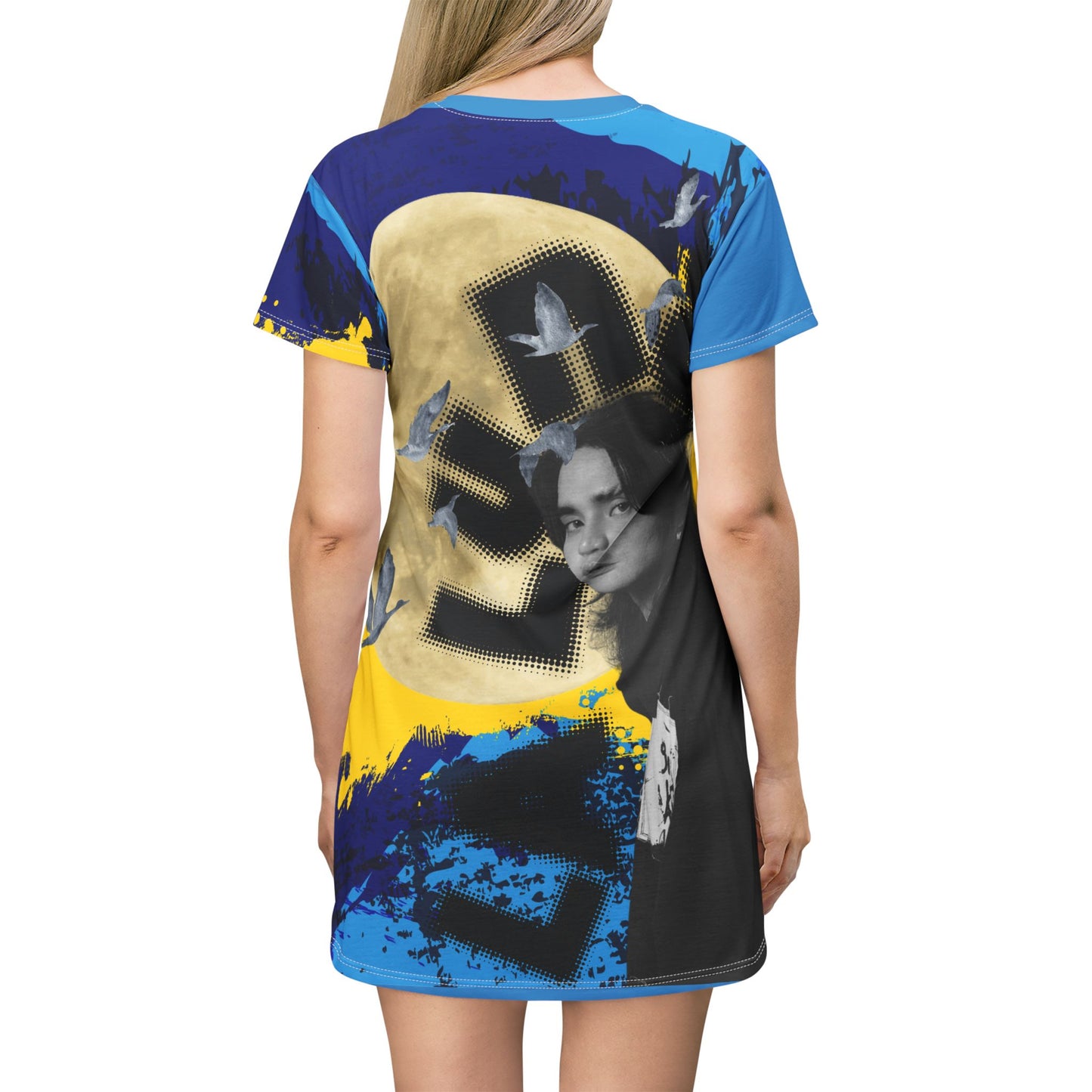 P-pop Sb19 Pablo T Shirt Dress, Pinoy T-Shirt Short Dress Casual Summer Outfits Filipino Gift For Fangirl