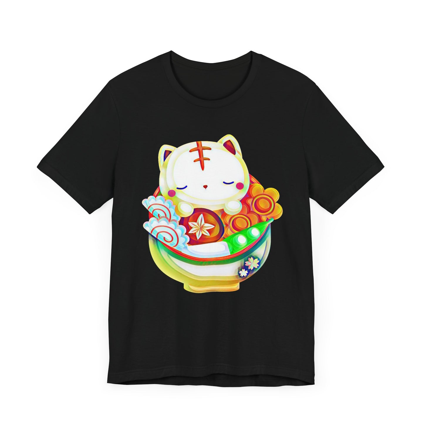 Japanese T-Shirt, Ramen Graphic Tee for Teens, Unisex Tshirt Aesthetic Gifts For Him, Japan Art Shirt Design